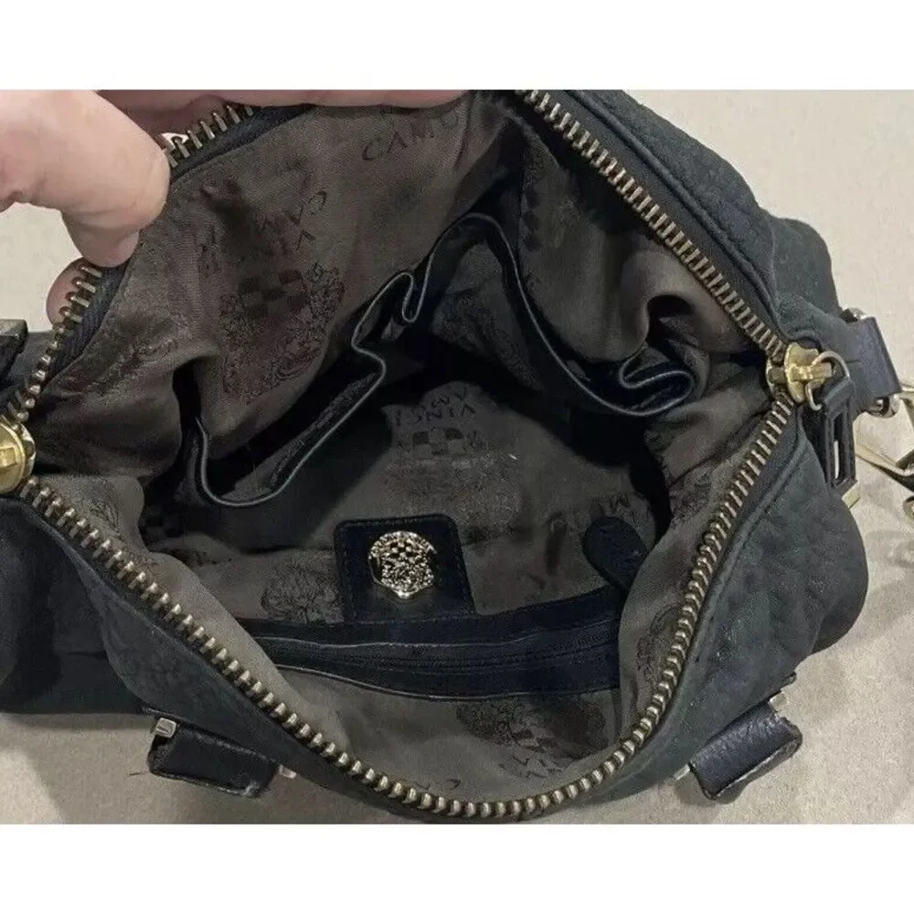 VINCE CAMUTO Crossbody Bag W 12 x H 10 x D 5 Rich Brass Hardware Genuine Leather